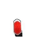 Fischer Fahrrad Dynamo LED-Rücklicht für Schutzblech und Strebenbefestigung, mit integriertem Reflektor, Spritzwasserschutz nach IP44, StVZO-zugelassen