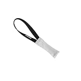Dingo Gear S00285 Feuerwehr-Beißzerrer, 1 Griff, Robustes Spielzeug für K9 IGP, Hundetraining, Sport, Spielen, Apportieren, Beißen, schwimmendes Tauziehen, zum Abfeuern von Beute, Größe XS, Weiß
