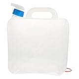 WHAMVOX Faltbarer Outdoor Wassersack Robuster PE Wasserbeutel mit Tragegriff Langlebiger Camping Wasserkanister für Wandern Reisen Bbq und Notversorgung