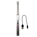 NOLA Lichtbogenfeuerzeug, Stabfeuerzeug, Lichtbogen, elektrischonisches Feuerzeug, USB Feuerzeug, Plasmafeuerzeug, Plasma, Winddicht und aufladbar Art. 585