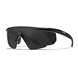 Wiley X | Saber Advanced | Schießbrille & Sportbrille Herren | Perfekt als Laufbrille Fahrradbrille & MTB Brille │ 100% UVA/UVB-Schutz | Ideal bei Outdoor-Aktivitäten Airsoft Rennrad Schießen