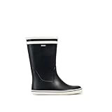 Aigle Damen MALOUINE 2 Gummistiefel, Marineblau/Weiß, 41 EU