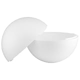 Styropor A330001 A100033 Kugeln 2-teilig 300 mm 1 Stücke, EPS, Weiss, 30 cm