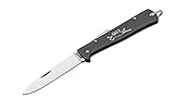 Otter Unisex – Erwachsene Mercator-Messer Carbon Taschenmesser, Schwarz, 19.5