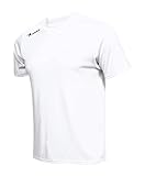Asioka 130/16 Sport-T-Shirt für Erwachsene, Unisex XXL weiß