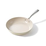 Redchef Keramik Pfanne Induktion 20cm, Antihaft Beschichtung Keramikbeschichtung Bratpfannen, Pfannen mit Edelstahlgriff, PTFE-frei PFOA-frei PFAS-frei, Backofenfest