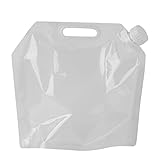 Baxnore Wasserspeicherbehälter 5L Großkapazität wiederverwendbares, leckeres tragbares Wasserträger für Camping -Wanderaktivitäten im Freien