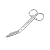 REMOS Verbandschere Edelstahl rostfrei - [11.5cm klein] - Hochwertig verarbeitet - präziser Schnitt