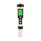 HFWRDVJCM Neu Wasserstoff Konzentration Wasser Qualität Test Stift 4 in 1 Digital Trinkwasser