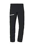 Schöffel Herren Pants Folkstone Warm M, warme Wanderhose mit 4 Wege-Stretch, wasserabweisende Thermohose mit vorgeformtem Knie, black, 52