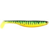 Westin Gummifisch Gummiköder Angeln - ShadTeez Thin 14cm 17 g Crazy Firetiger