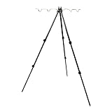 Zite Fishing Tripod Ruten-Ständer – Teleskop Feeder-Angeln Rutenhalter 50-110cm – Rod Pod Alternative für 4 Angelruten