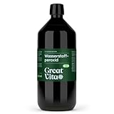 VitaFeel Wasserstoffperoxid 1000 ml - 3% Lösung | Hochreine Qualität, ohne Stabilisator | Vielseitig einsetzbar für Haushalt und technische Anwendungen