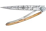 Deejo Leichtgewichtsmesser TATTOO 37g TERRA INCOGNITA Silber