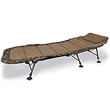 Fox Royale Camo Standard Bedchair 212x98cm Karpfenliege, Angelliege zum Karpfenangeln, Liege zum Nachtangeln