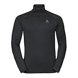 Odlo Herren Langarm Shirt mit Reißverschluss BERRA LIGHT, black, S