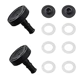 CANJPTON Kompatibel mit Alko AKS 2000 2004 3004 3504 Reibbeläge Set Antischlingerkupplung Reibbeläge 1220755 (mit Steckbaren Reibbelägen)