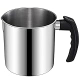 LEWITORS Kerze Gießtopf zur Kerzenherstellung, Gießen zur Kerzen herstellung, 44 Oz Doppel Kessel Wachs Schmelz tiegel, Kerzen herstellungs, hitzebeständiger