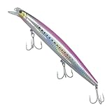 Ywmsfl Karpfen, Forelle, Zander, Schwimmköder, Elritze, Angelköder, Wobbler, 32 g, schwimmende harte Köder, Kurbelköder, Angelzubehör