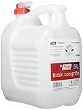 Tayg Kanister mit Wasserhahn 5L, weiß
