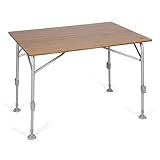 DOMETIC - Bamboo Tisch groß - Zeltzubehör - Camping Zubehör - Campingtisch - Reise Gadgets - Braun