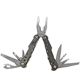 Behrenland Multitool Werkzeug Edelstahl, Survival outdoor Zange perfektes Camping Zubehör, 13 in1 Multifunktionsmesser mit Säge Öffner & Schraubendreher Adventskalender 2024 Geschenk Papa Weihnachten