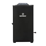 MasterBuilt Digital Elektro Smoker mit Bluetooth & Grillfunktion, Schwarz, 30-inch