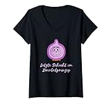 Damen Zwiebelprinzip T-Shirt mit V-Ausschnitt