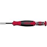 Wiha LiftUp 25 Schraubendreher Set 12-tlg. mit verstaubaren Bit Set (38600) I Schraubenzieher Satz mit Bit Magazin aus Standardbits, Bithalter Schlitz Kreuzschlitz TORX
