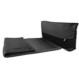KUWUNG Kopfstütze Ergonomisches Kissen, Nackenkissen für Sessel mit Aufbewahrungstasche, Flexibles Lesekissen Reisekissen für Nacken- und Schulterschmerzen, Stützkissen für Kopf, Nacken und Schultern