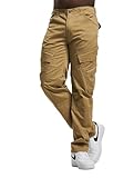 Brandit Adven Slim Fit Pants, Farbe: Camel, Größe: L