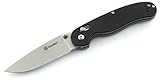 Ganzo Messer G727M Grifffarbe: Schwarz - Klingenlänge: 8,9 cm - Verschlussart: G-Lock - Klingenstahl: 440C rostfreier Edelstahl (56-58 HRC)
