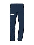 Schöffel Herren Pants Folkstone Warm M, warme Wanderhose mit 4 Wege-Stretch, wasserabweisende Thermohose mit vorgeformtem Knie, navy blazer, 54