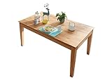 Woodroom Esstisch Paarl 180x90 cm ausziehbar auf 240 cm Massivholz Eiche geölt Ausziehtisch mit Butterfly-Auszug großer Esszimmertisch für 6–10 Personen stabil und zeitlos