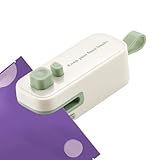Wusideday Beutelversiegelungsgerät | Klein Schneidegerät Für Snackbeutel - Küchenaufbewahrung Lebensmittel Konservierung Gadget für Wohnheim Reisen Camping Picknick Umzug