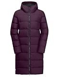 Jack Wolfskin Damen Frozen Palace Coat W Daunenmantel, Berry Jam, M EU
