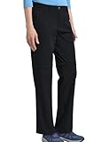 Jack Wolfskin Damen Pico Trail Zip Off Pants Wanderhose, Schwarz, 38 EU