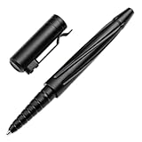 BÖKER PLUS® Twista Pen - taktischer Kugelschreiber mit Notfall-Glasbrecher - Kubotan schwarz - taktischer Stift zur Selbstverteidigung - hochwertiger EDC Tactical Pen mit Clip in Geschenk-Box