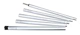 Tatonka Tarp-Stange 220 cm - Steckbare, 5-teilige Tarpstange aus Aluminium mit 2,20 Meter Länge - zum Aufspannen von Tarps und Sonnensegel