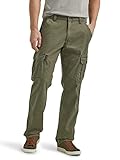 Wrangler Authentics Herren Stretch-Cargo lockerer Passform Hose, Oliv/Blatt für Mich (Leaf It to Me), 38W / 30L