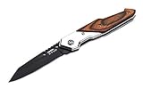 KTX7® Messer Klappmesser Taschenmesser RS mit Holzgriff