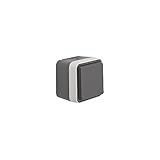 Berker 47403515 AP-Steckdose SCHUKO Grau, Lichtgrau 1x AP-Steckdose