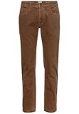 camel active Herren Regular Fit 5-Pocket Cordhose 32 Braun menswear-38/32