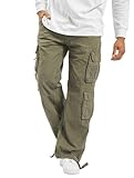 Brandit Pure Vintage Pants, Farbe: Olive, Größe: L