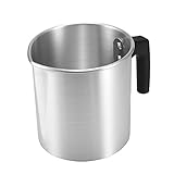 Kerzenherstellung Topf, Grosse Kapazität Kerzen Topf 1,2L, DIY kerzen selber machen Wachsschmelzbecher Candle Melting Pot mit Hitzebeständigem Griff für Candle & Soap Crafts