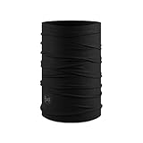 BUFF® | Original EcoStretch Schlauchtuch Schwarz für Herren Damen Erwachsene Multifunktionstuch Halstuch Laufen Wandern Fahrrad Outdoor, Unisex Schlauchschal
