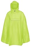 VAUDE Valdipino Rad-Regenponcho - Leicht, Wasserdicht & Umweltfreundlich | Bluesign®-zertifiziert | mit Eco Finish | Integrierte Tasche | VAUDE Green Shape-Label