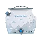 Zubehors Wasserspeicherbeutel Für Camping,Tragbarer Wassertank - Falttragbarer 8L Dichter Behälter Für Haus Garten Fahrzeug Wandern Outdoor Autos Reisen