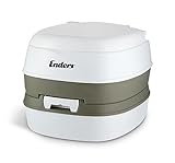 Enders Campingtoilette COMFORT, Mobil-WC Camping-Toilette, ergonomischer Tragegriff, trennen von Spül- und Abwassertank, Sitzhöhe von 32cm #49429