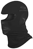 BRUBECK Balaclava Winter | Gesichtshaube | Gesichtsmaske Skimaske nahtlos | atmungsaktive Maske Radfahren | Radsport | Motorcycle | unter Helm | Ski Mask | L - XL | Schwarz | KM00010